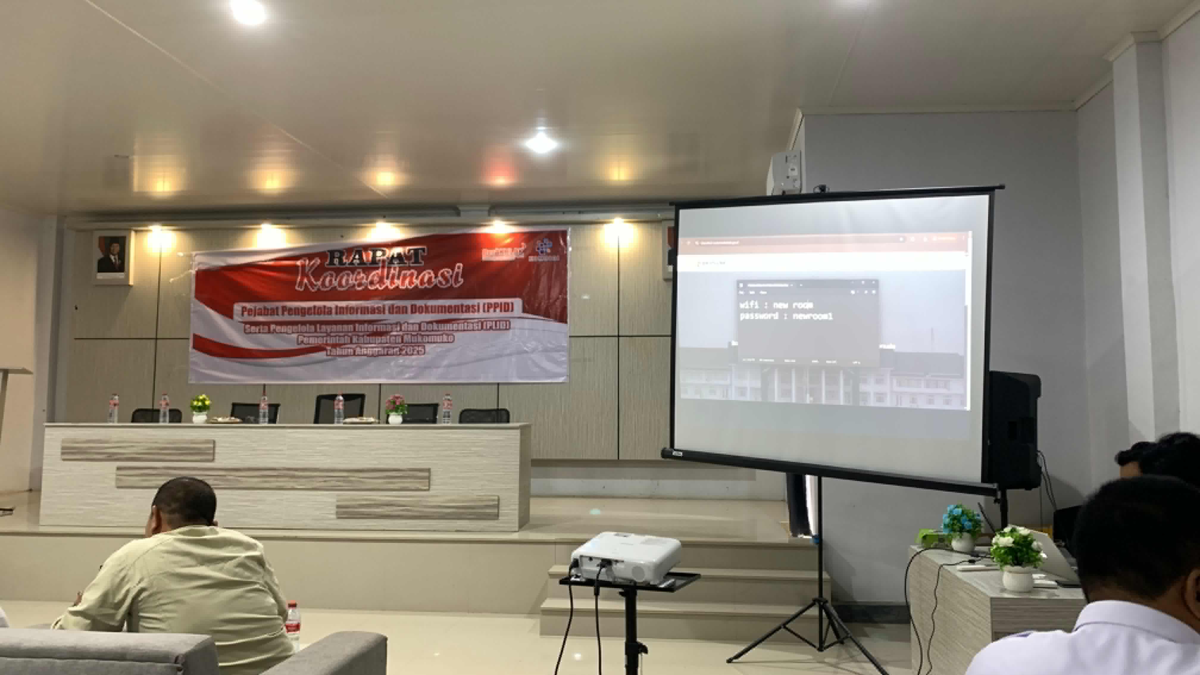 RAPAT KOORDINASI TIM PPID KABUPATEN MUKOMUKO T.A 2025
